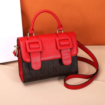 

Women's Designer Luxury Handbag New High quality PU Leather Women Handbags pattern Shoulder Messenger Bag