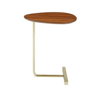 

Nordic minimalist oval mini coffee table side table mobile sofa corner several lazy bedside table bedside table