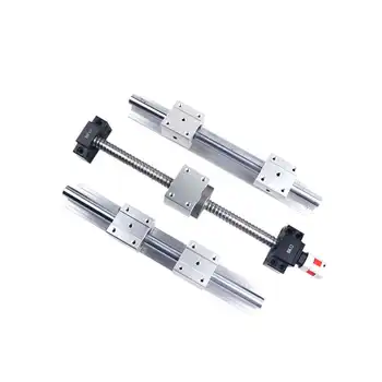 

linear rail SFU1605 ballscrew L1100mm + SBR linear guide 2pcs+SBR16UU 4 pcs+ supporter BKBF12 +nut housing+ coupler 8 *10