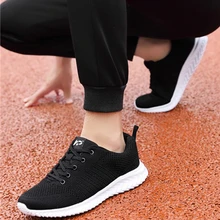 

Shoes Men Sneakers New Man Stretch Fabric Low-cut Casual Loafers Man Breathable Fashion Spring Autumn Shoes Running Trainers