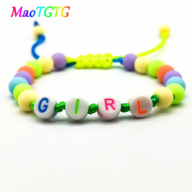 

Custom Couples Adjustable Letters Bracelet For Women Men Hand Jewelry Personalized Gift Valentines Gift