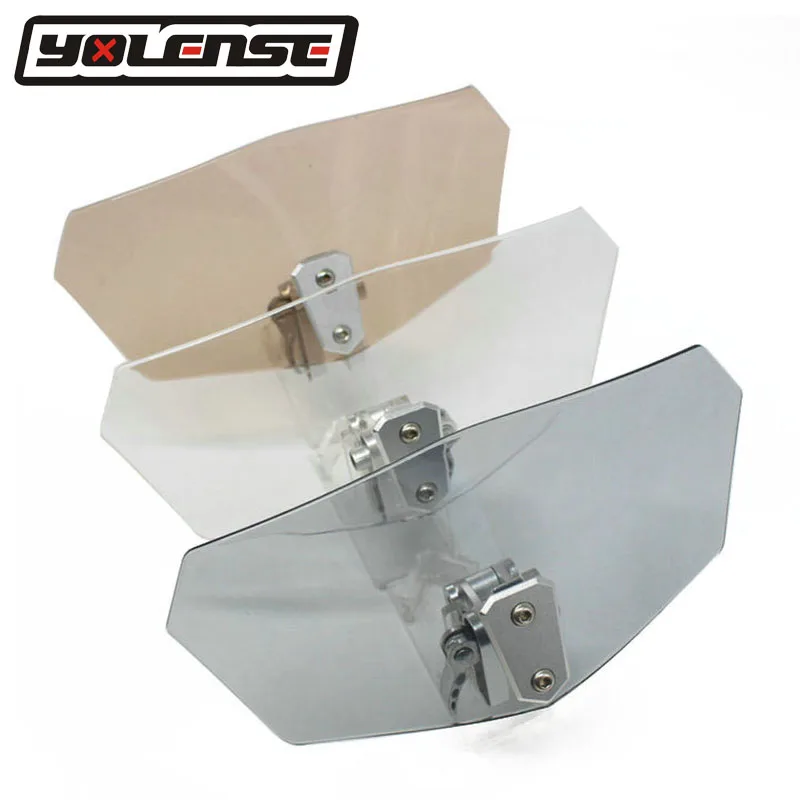 Universal High Quality Adjustable Motorcycle Windshield Windscreen Wind