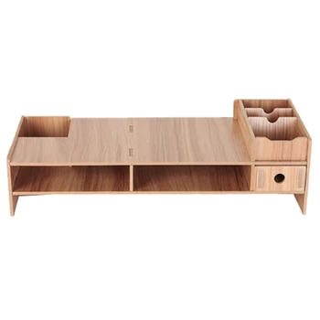 

Multi-Function Desktop Monitor Stand Computer Screen Riser Desk Organizer Laptop Stand Desk Holder for Notebook TV