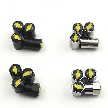 

4PCS Metal Wheel Tire Valve Stem Caps for Chevrolet Colorado Cruze Spark Captiva Malibu Trax Aveo Car Styling Car Auto