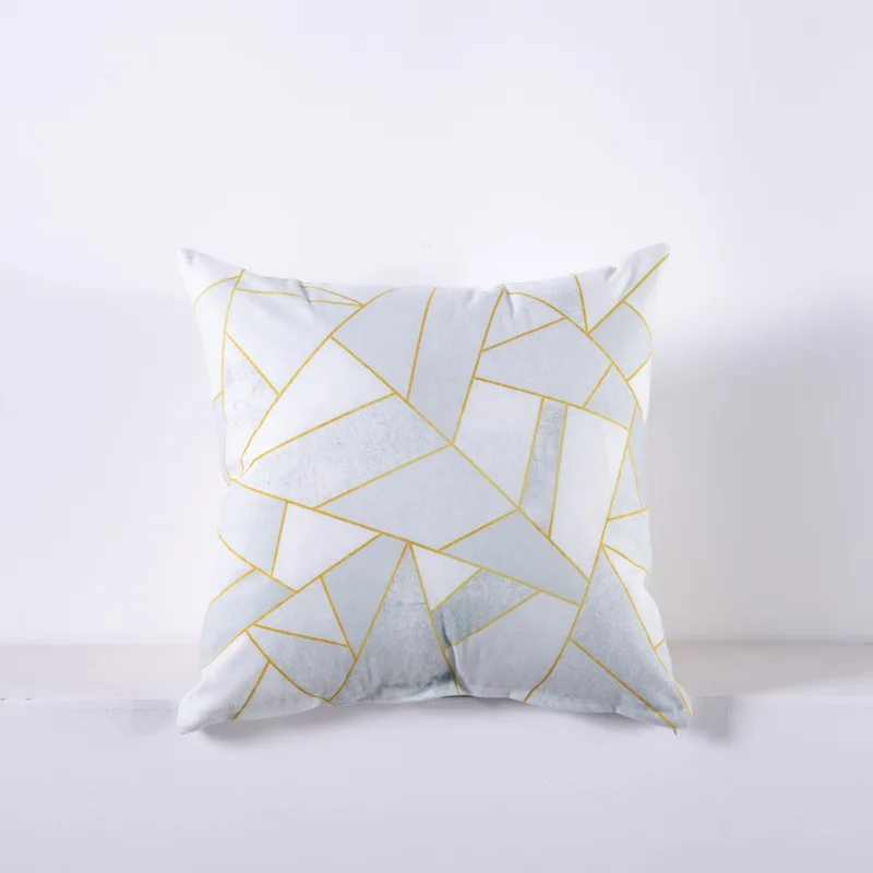 Geometric Подушка для спины эргономичный дизайн полиэстер геометрический узор красивый стильный облегчение боли в талии уход за здоровьем позвоночника Подушка для спины - Цвет: Geometric