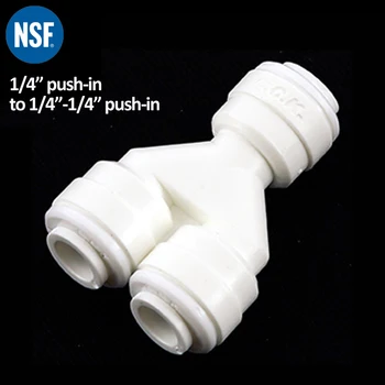 

Water Filter and RO Assembly Fitting CCK Y-type 3-way push-in Fittings 3pcs