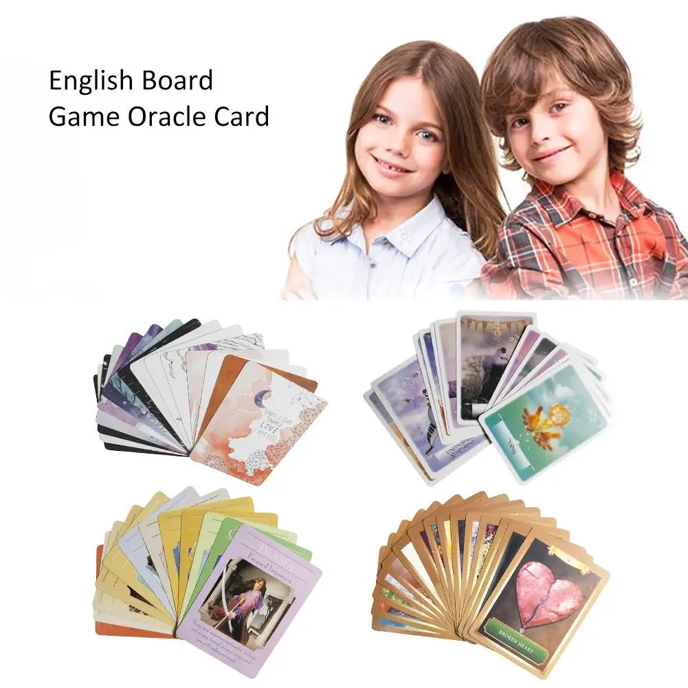 4 стиля, английские карты Oracle, колода, игральные игры, карты Таро, руководство, гадание, Fate, настольная игра, игральные карты, развлечения