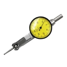 0-0.8mm Metric Waterproof Dial Gauge Sensitivity Aluminum Measuring Instrument Dovetail Rails Mount Durable Test Indicator Lever