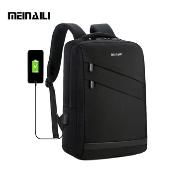 

Business Laptop Backpack Multifunction Nylon School Black Bagpacks For Teenagers 15.6 inch Fashion MenTravel Back Pack Backpacks