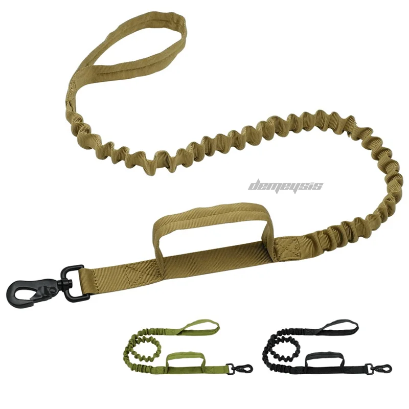 

Tactical Military Dog Rope Training Hunting Shooting Paintball Pet Sling Walking Airsoft Adjustable Combat Cs Wargame Slings