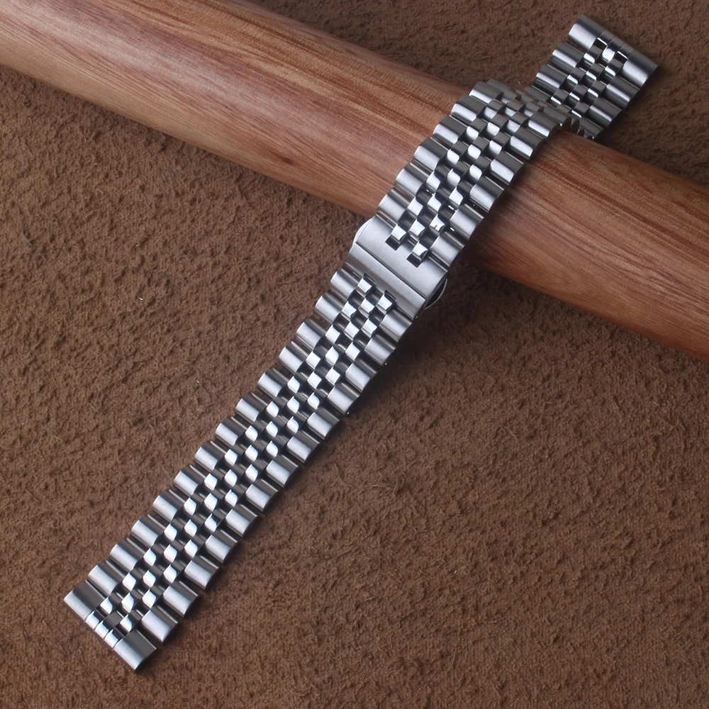 20 мм 22 24 соединитель из нержавеющей стали сетки Ремешки для повседневные часы браслеты высокого качества наручные полосы