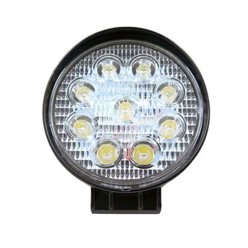 

4-Inch LED Work Light 27W round Spotlight Car Modification Net off-Road Vehicle Ceiling Light