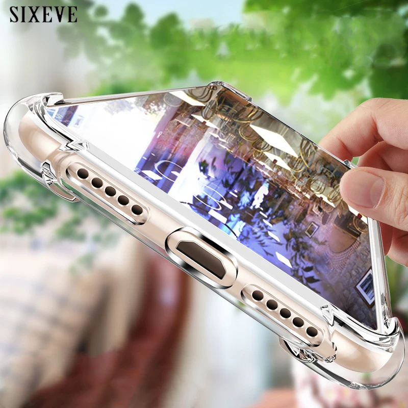 Shockproof Bumper Soft Clear Case For Xiaomi Mi 8 8SE 8Lite 9 9SE Redmi S2 3S 4A 4X 5 5A 5Plus 6 Pro Note 3 4 Phone Cover | Мобильные