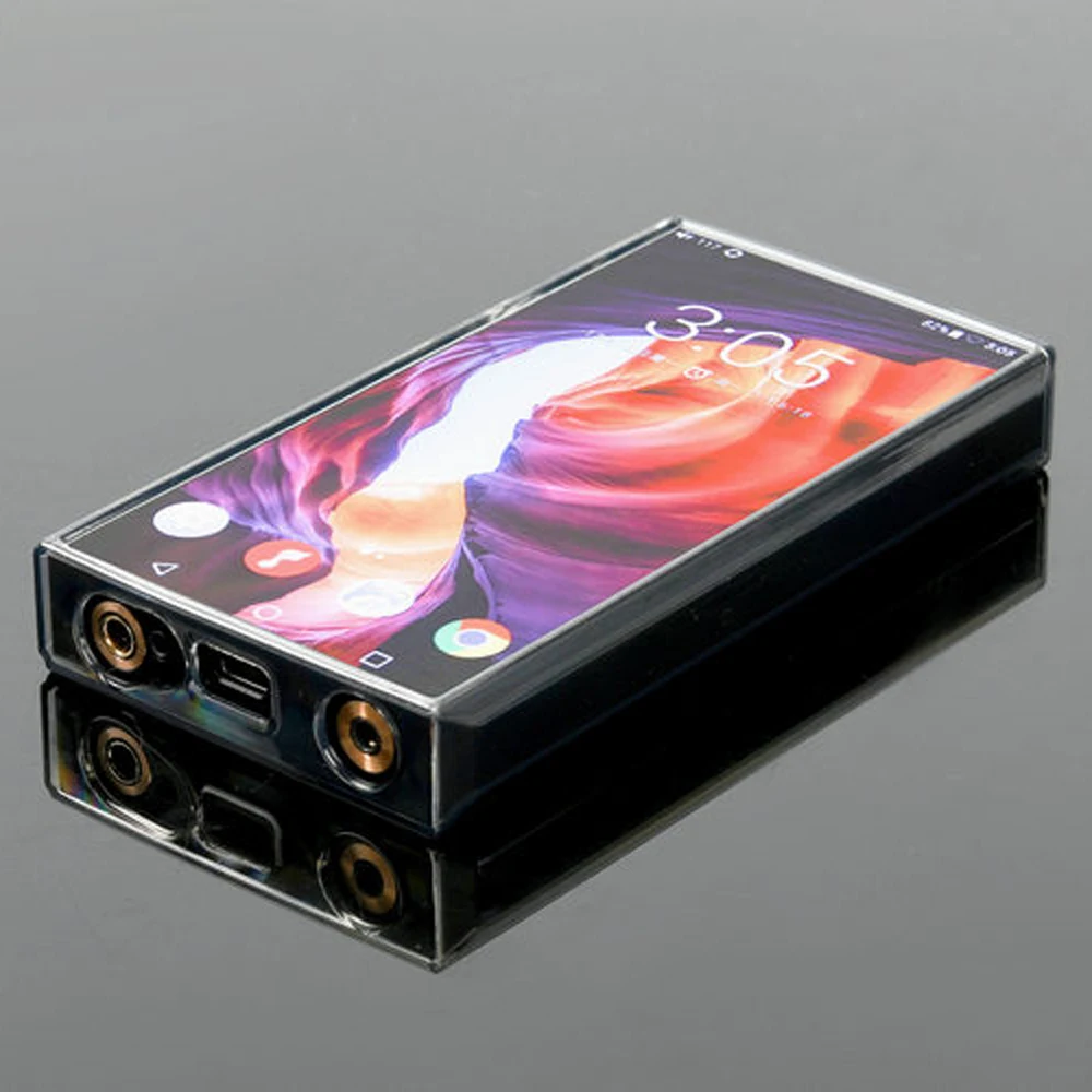 iPod Case Soft TPU Clear Protective Case for FiiO M11 Pro / M11 Music Player Full Skin Cover Case