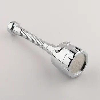 

Water Tap Faucet Splash-proof Kitchen 360 Degree Rotating Pressurizing Splash-proof Adjustable Tap Accessory