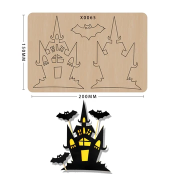 

scrapbook wooden cutting die making decor supplies dies template Suitable for common die-cutting machines in the market