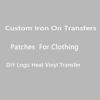 

parches custom iron on transfers for clothing brand logo patch iron-on transfer thermo stickers adhesive on clothes brand badge