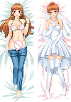 

Anime Fans Pillow case ONE PIECE Nico Robin Nami Sexy girls pillow Cover Otaku Peach skin 2 Way Hugging Body pillowcase Gifts