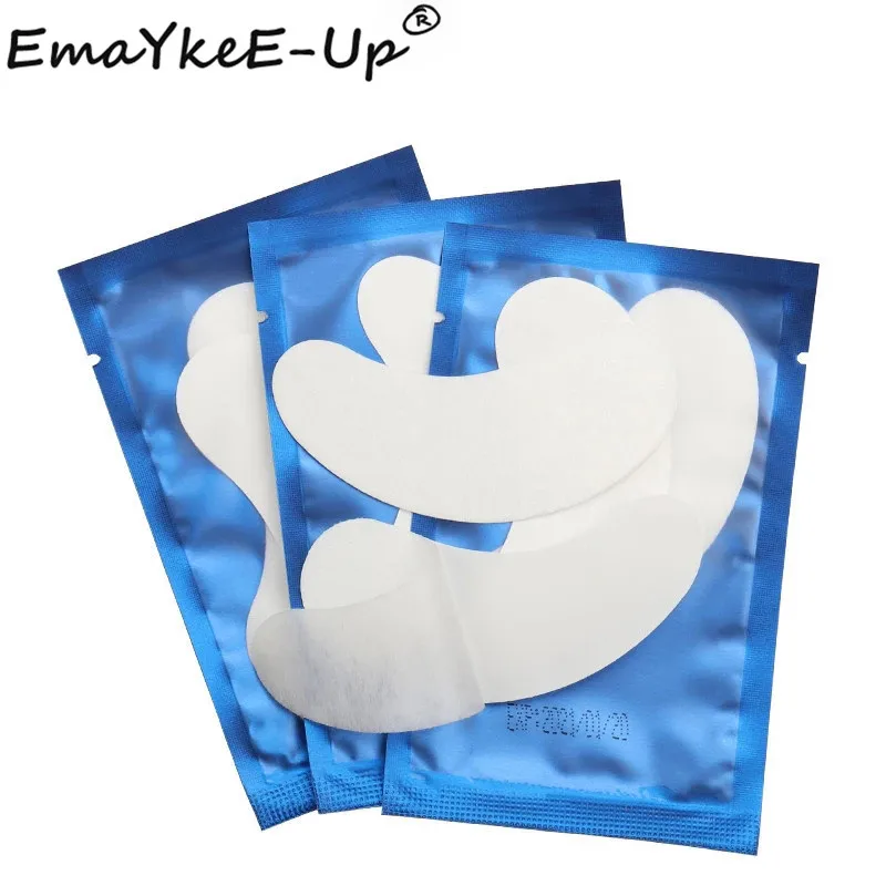 300pair Grafted Eye Patches For Eyelash Extension Lint Free Under Eye Pads Patches Eye Tip Stickers Wraps Makeup Tools