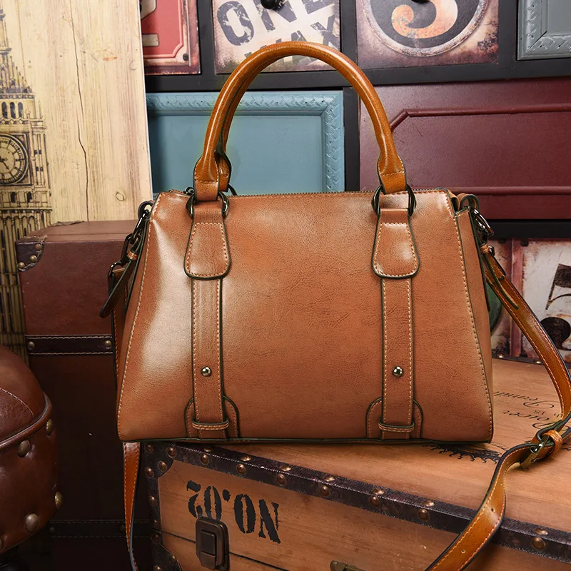 Shoulder Bag Leather Handbags Diagonal Shoulder Bag Ladies Bag Handbag