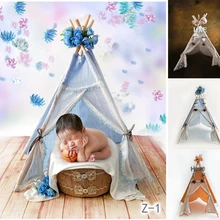 Реквизит для фотосъемки новорожденных мини-палатка в виде вигвама студийная съемка вигвама реквизит для детской фотосъемки,# P2906