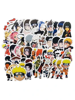 

50pcs NARUTO Mixed Cartoon Stickers Styling Animation Phone Laptop Travel Luggage Cool Funny Sticker