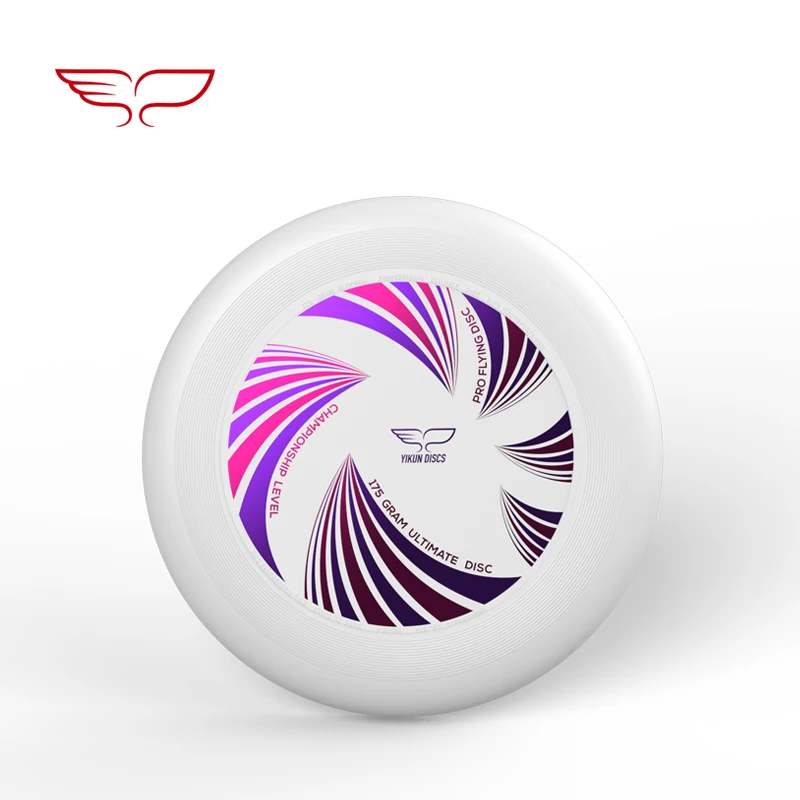 YIKUN диски 175 г вфлд утвержден профессиональный FlyingDisc Конечной Диск UltiPro UltiWave Стандартный Черная пятница - Цвет: White
