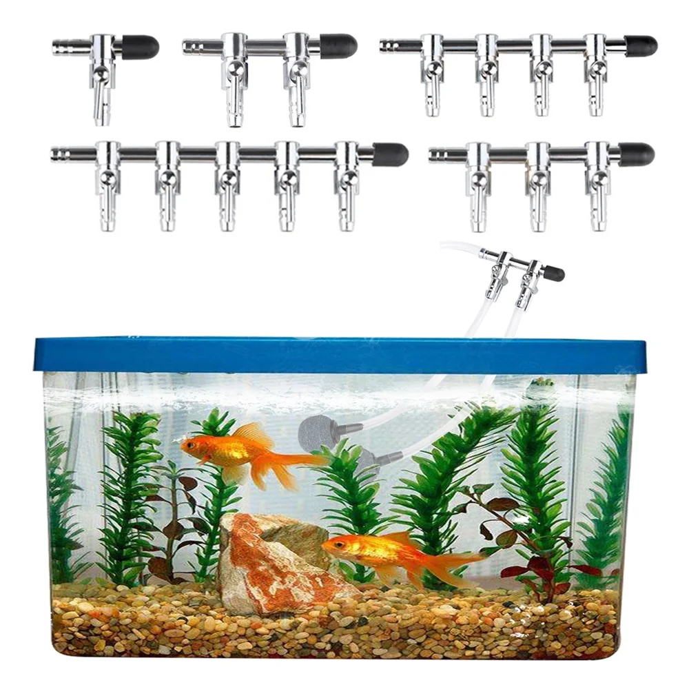 Аксессуары для аквариума СО2 рычаг из нержавеющей стали прочный кислородный