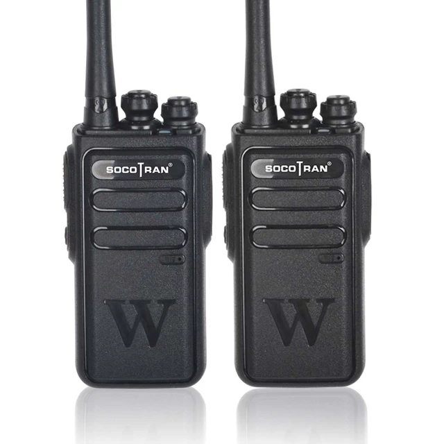 Socotran Handheld Walkie Talkie Portable Radio 5W High Power UHF  Professional Two Way Ham Radio Communicator