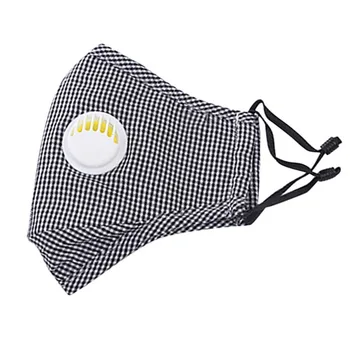 

Pm2.5 Reusable Cotton Face Mask For Woman Man Fashion Breath Valving Filter Pad Pollution Mouth Mask Facemask Mascarillas