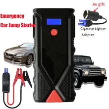 Профессиональный 18000 мАч автомобильное пусковое устройство, 12V 2000A пусковое устройство бензин дизель Мощность автомобиля банка Зарядное устройство для автомобиля Батарея усилитель CE