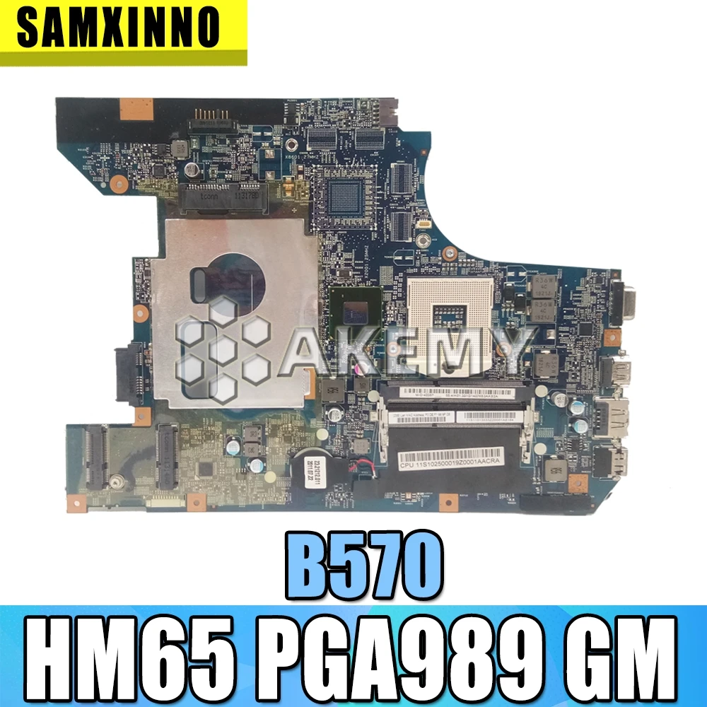 10290 2 48.4PA01.021 LZ57 MB материнская плата для For Lenovo V570 V570C B570 Z570 HM65 PGA989 тест 100%