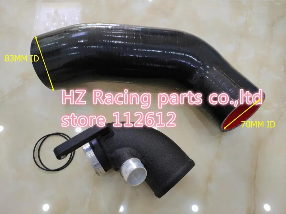 48mm EA888 TURBO INTAKE ELBOW SILICONE HOSE FOR SKODA OCTAVIA 5E 1.8 2.0 TSI VRS