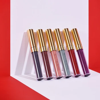 

BeautyBigBang Waterproof Liquid Lipgloss Sexy Color Tint Pink Red Violet Matte Long Lasting Lipstick Kit
