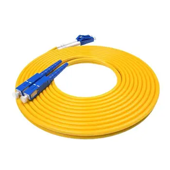 

10pcs Premium 3M SC-LC Duplex 9/125 SingleMode SM Fiber Optic Cable Patch Cord Jumper