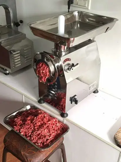 Мощные электрические мясорубки Мясорубка корпус из нержавеющей стали Сверхмощный коммерческий Мясорубка Sonifer