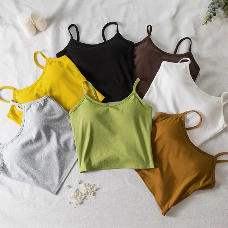Сексуальный бесшовный топик, женский спортивный топ, майка, топ, женский топ на бретельках, женское нижнее белье