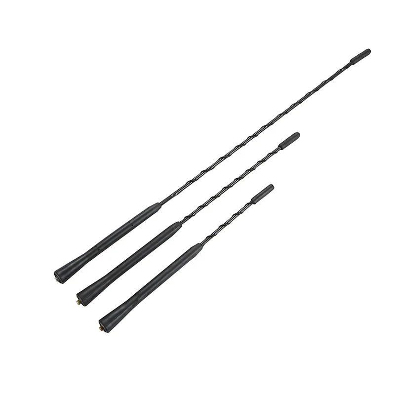 9/11/16 Inch Universal Car Roof Mast Whip Stereo Radio FM/AM Signal Aerial Amplified Antenna For VW BMW Benz Mazda Audi Toyota