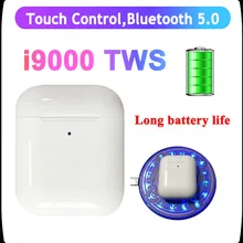 I9000 tws наушники P-op up 8D Bass Беспроводная зарядка наушники Bluetooth 5,0 гарнитура PK i1000 i2000 i30 i500 i9999 i80 i20 i10 tws