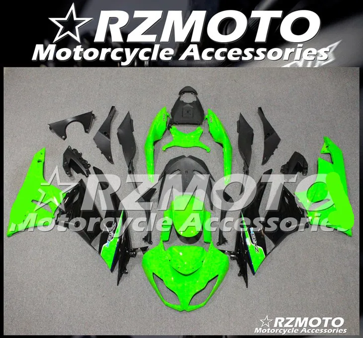 Мотоциклетный обтекатель abs Подходит для Kawasaki ZX6R 636 599 ZX-6R 2009 2010 2011 2012 корпусные детали пресс-форм Магазин № 0313
