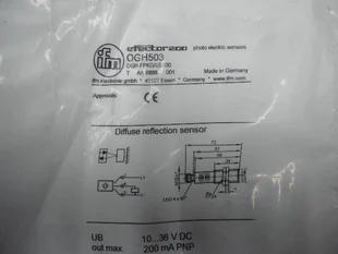 

New diffuse proximity switch OGH503