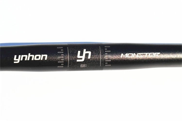 ynhon black Litepro ynhon 25,4*580 мм плоский руль monster MTB велосипедный однообразный Руль Велоспорт горизонтальный - Цвет: ynhon black
