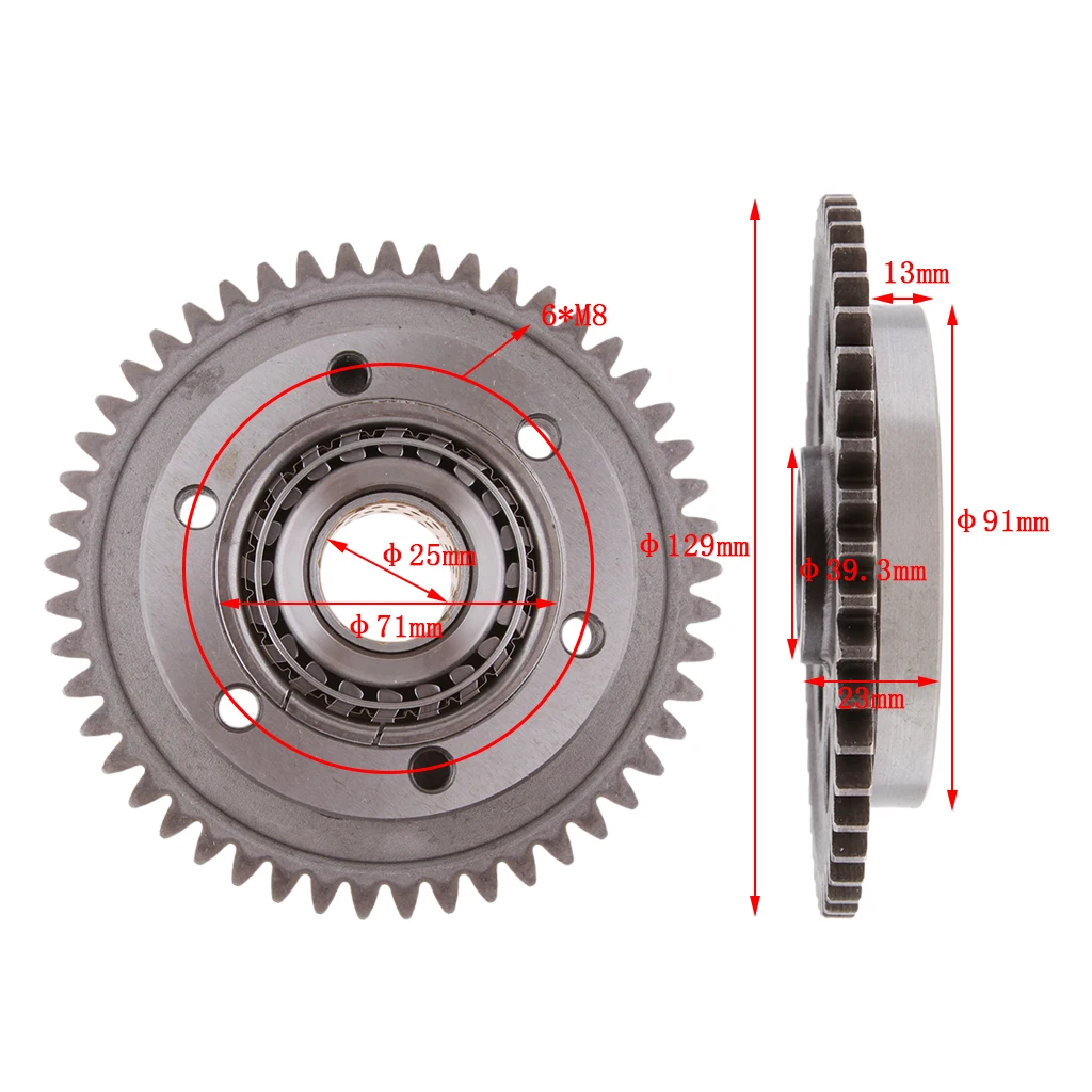 Engine Motor Starting Clutch Driven Gear For Feishen Buyang FA-D300 |