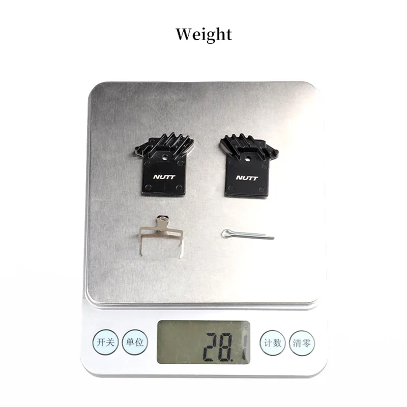 Bicycle Brake Pads NUTT Hydraulic Disc Brake Pads Ceramics Resin Heat Dissipation Electric Scooter Kugoo MTB Bike A5-D A1 A2 A3 Sram E1 E3 E5