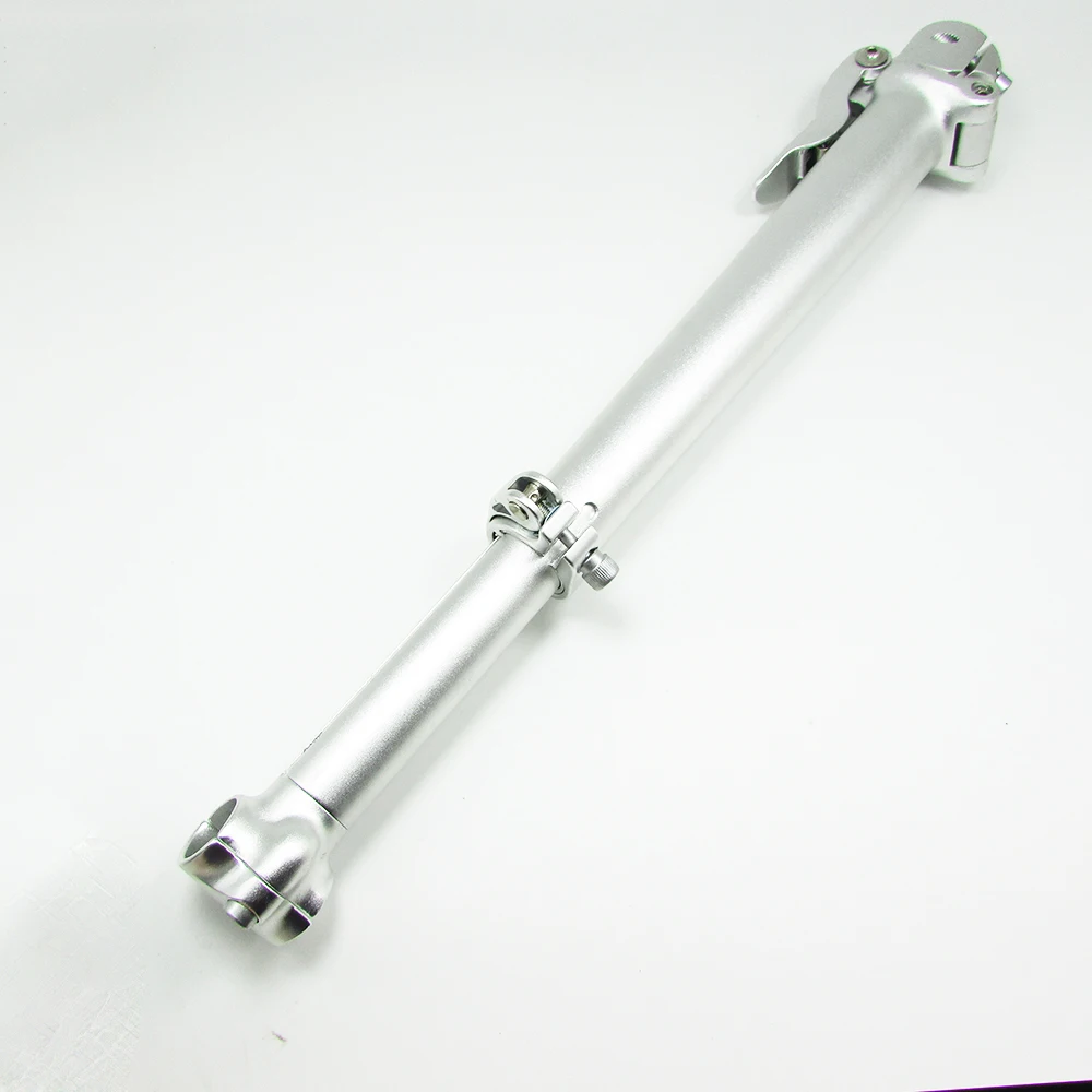 

Folding Bike Stem Head Tube Handlebar 25.4mm Fork 28.6mm Double Direction Adjustable Two Section Stem 48cm/28.6cm