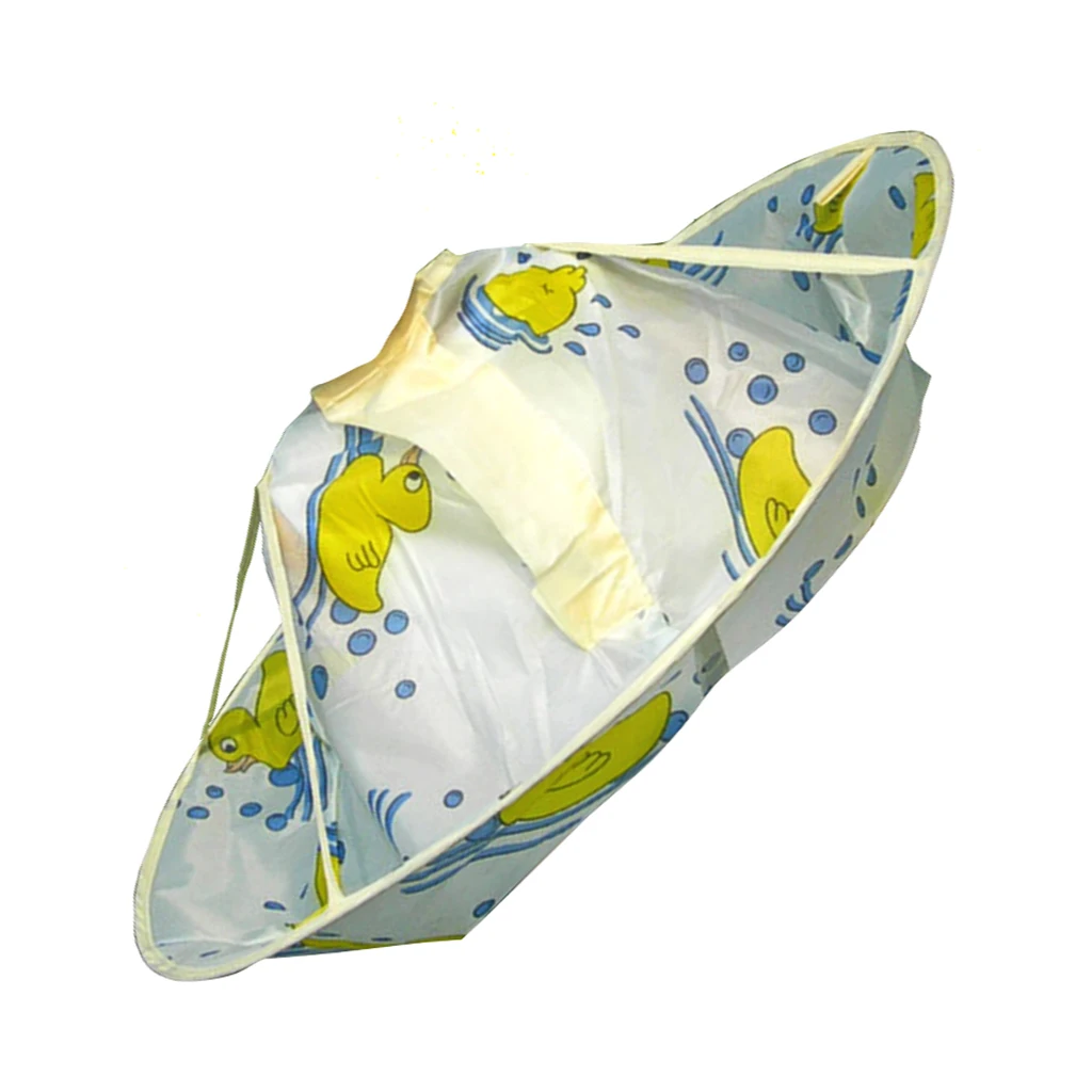 Kid Salon Barber Cape Cloak Hair Cutting Trimming Cover Umbrella Haircut Catcher
