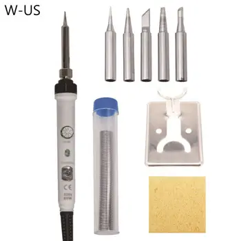 

2020 New 9 in 1 Adjustable Temperature Electric Soldering Iron Welding Solder Tips Repair