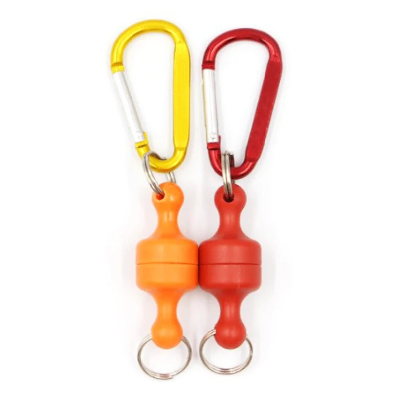 

Fishing Tackle Outdoor Sports Release Clip Hanging Holder Lanyard Clip Portable Carabiner Clip Buckle Strong Magnetic Clasps