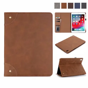 

For Apple New iPad Pro 11 inch 2018 Fashion Retro Smart Case Cover Funda cases For iPad Pro 11 2018 PU Leather Stand Shell