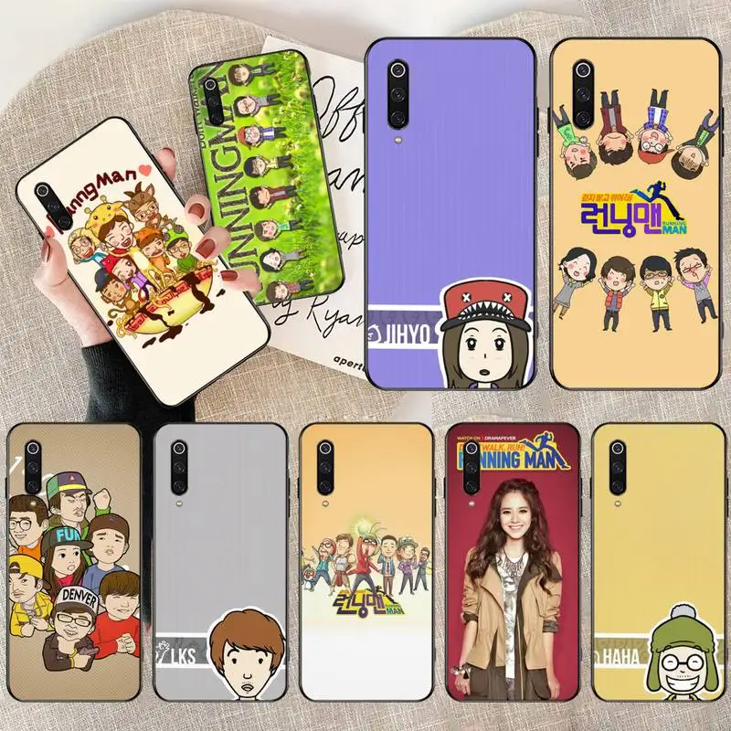 Running Man Phone Case Cover for Xiaomi Mi10 10Pro 10 lite Mi9 9SE 8SE Pocophone F1 Mi8 Lite | Мобильные телефоны и